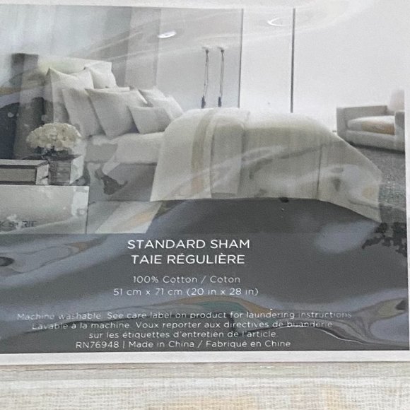 Vera Wang Home Standard Sham - Picture 4 of 4